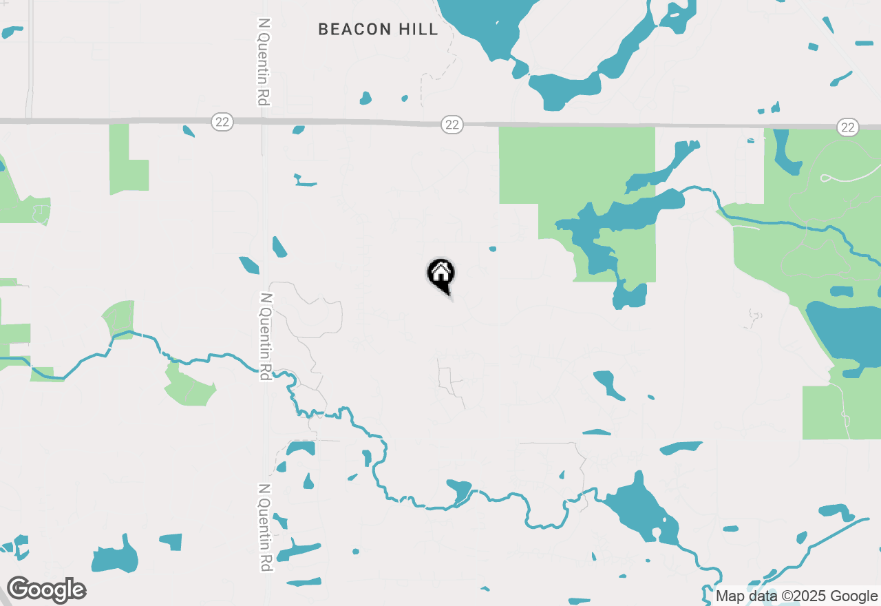 Map of 21181 W Yorkshire Drive, Kildeer, IL 60047