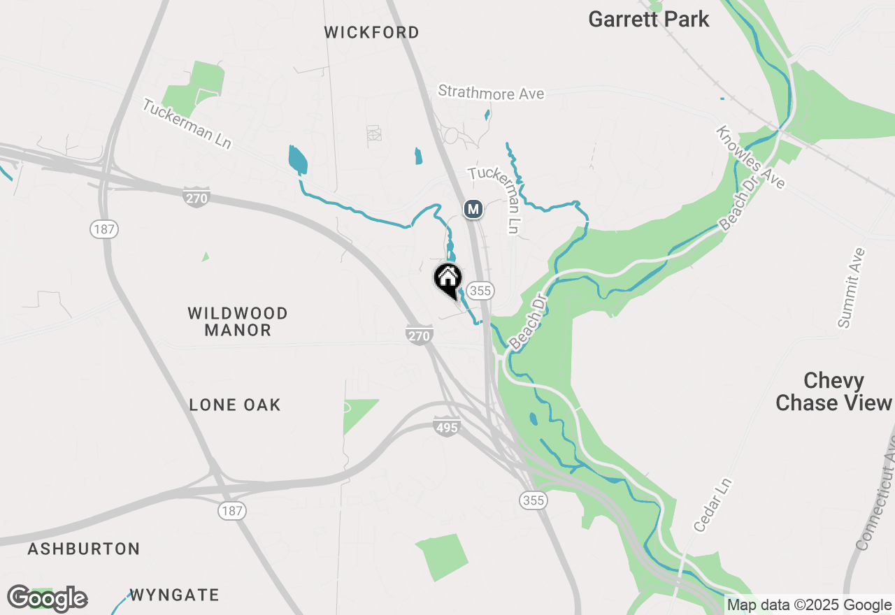 Map of 10201 Grosvenor Place #1025, Rockville, MD 20852