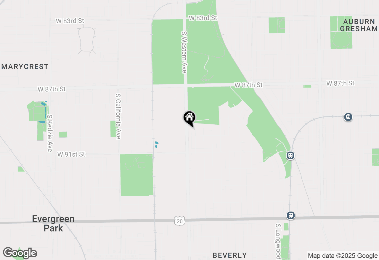 Map of 8941 S Western Avenue, Chicago, IL 60620