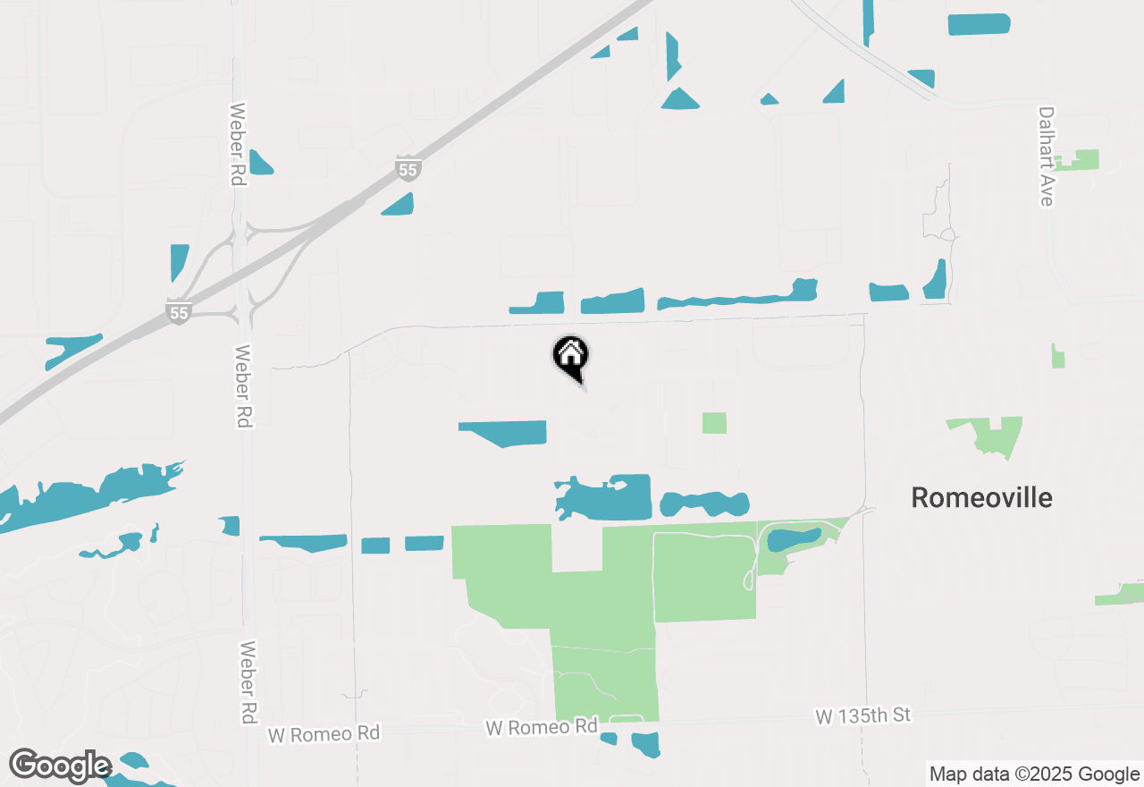Map of 961 Ontario Drive, Romeoville, IL 60446