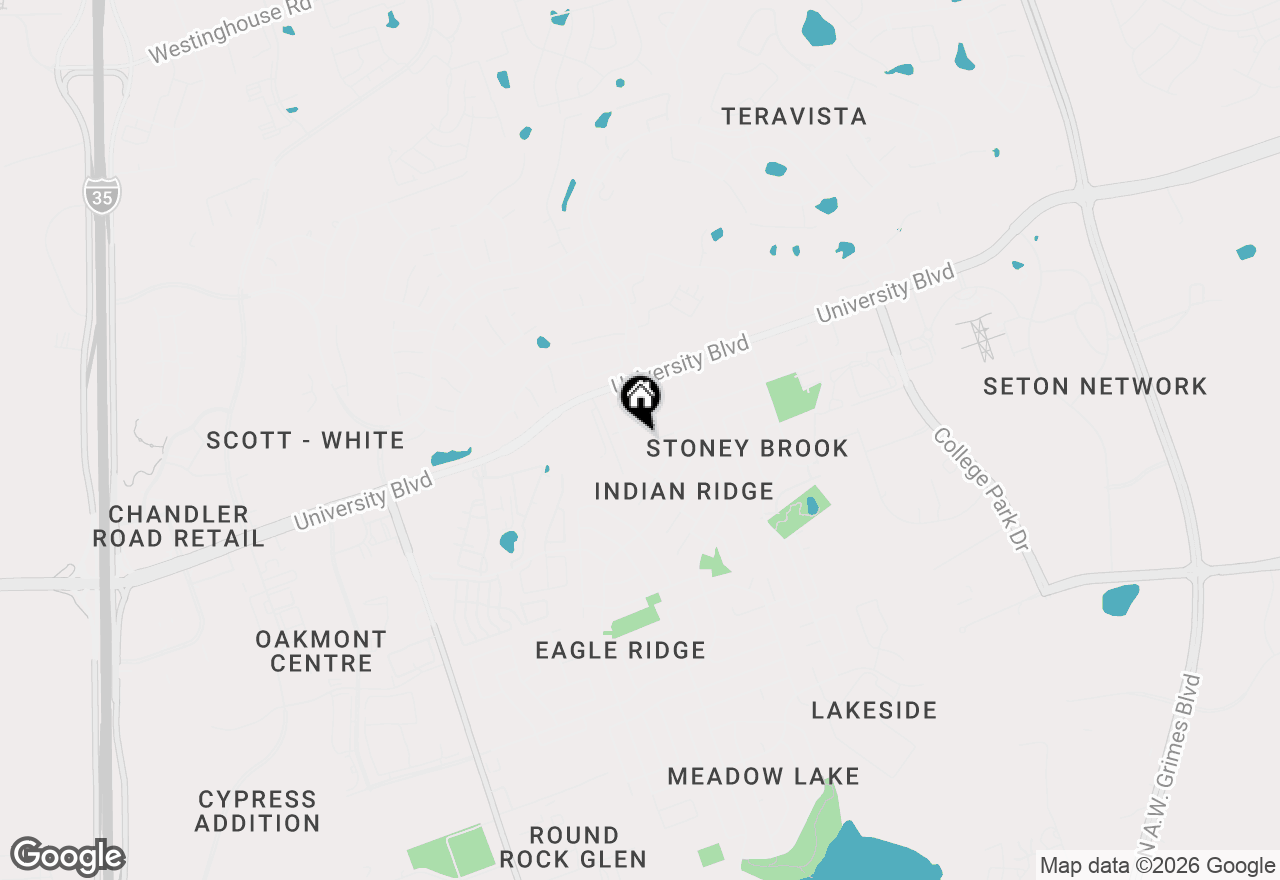 Map of 1402 Quicksilver Cir, Round Rock, TX 78665