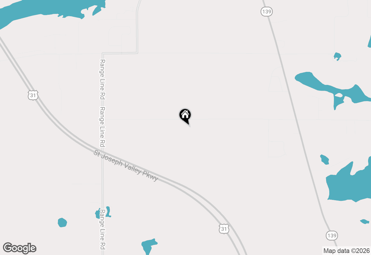 Map of 5410 Long Lake Road, Berrien Springs, MI 49103