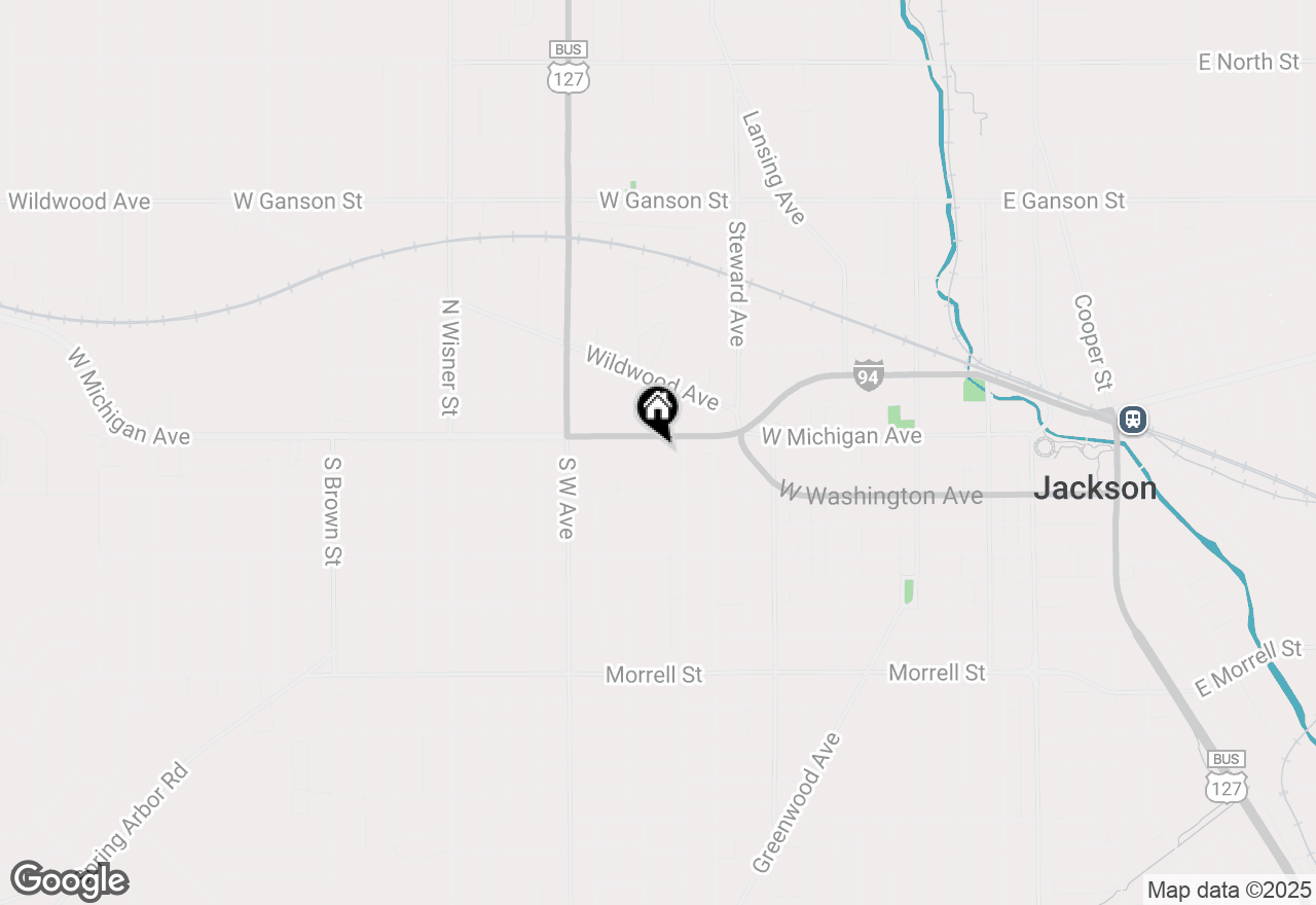 Map of 715 W Michigan Avenue #502, Jackson, MI 49201