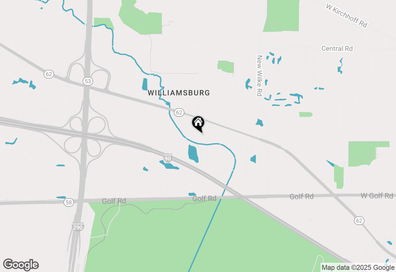 Map of 5300 Carriage Way Drive #107, Rolling Meadows, IL 60008