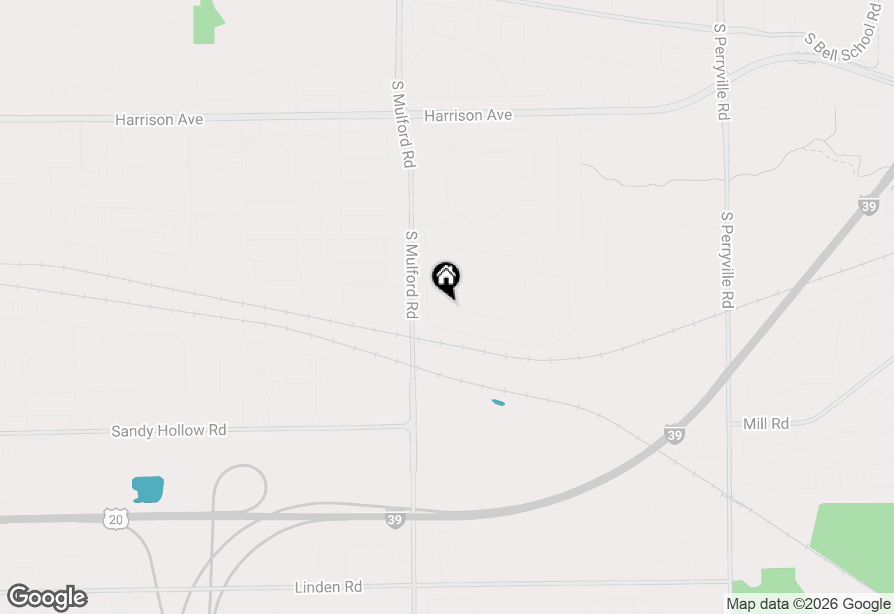 Map of 3165 Cavendish Drive, Rockford, IL 61109