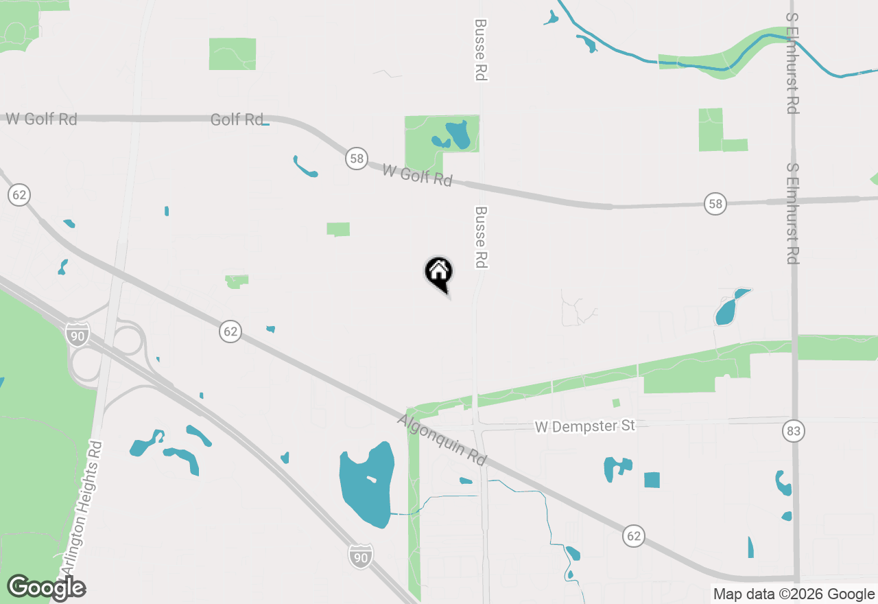 Map of (Address confidential), Mount Prospect, Illinois 60056