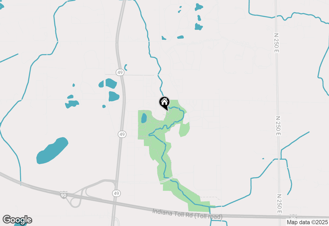 Map of 2335 Legend Circle E, Chesterton, IN 46304