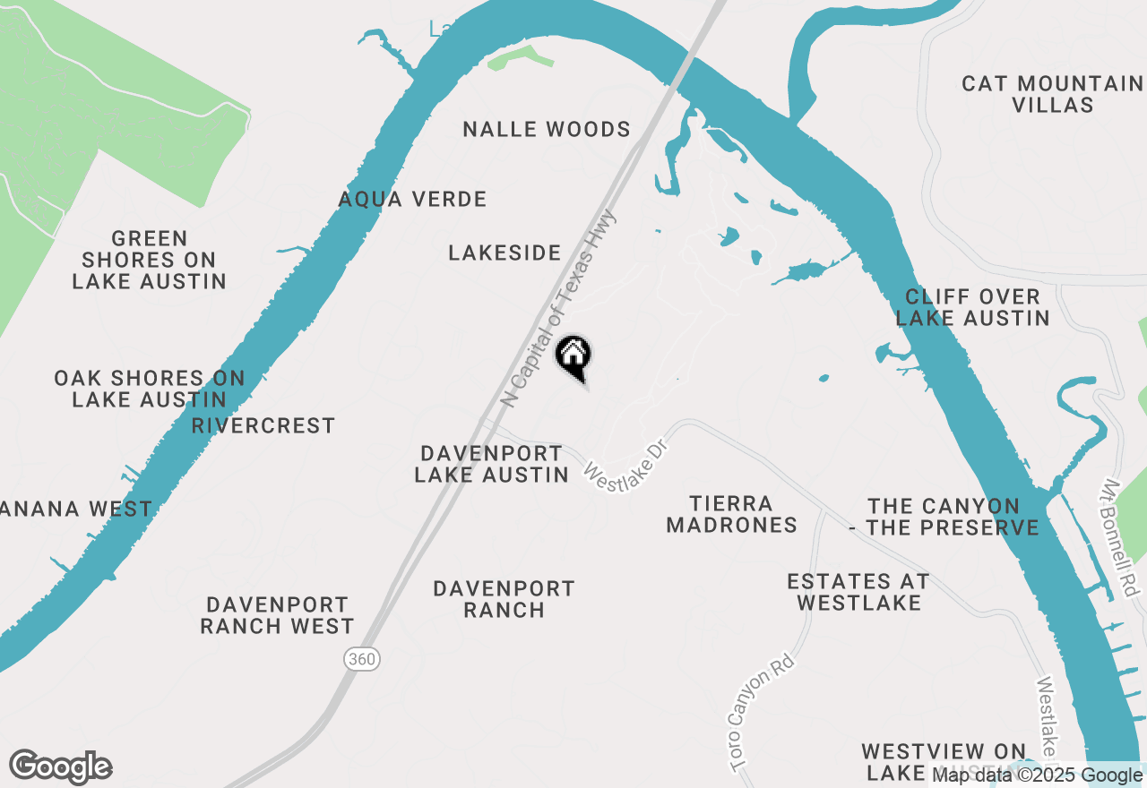 Map of 6010 Long Champ Ct #110, Austin, TX 78746