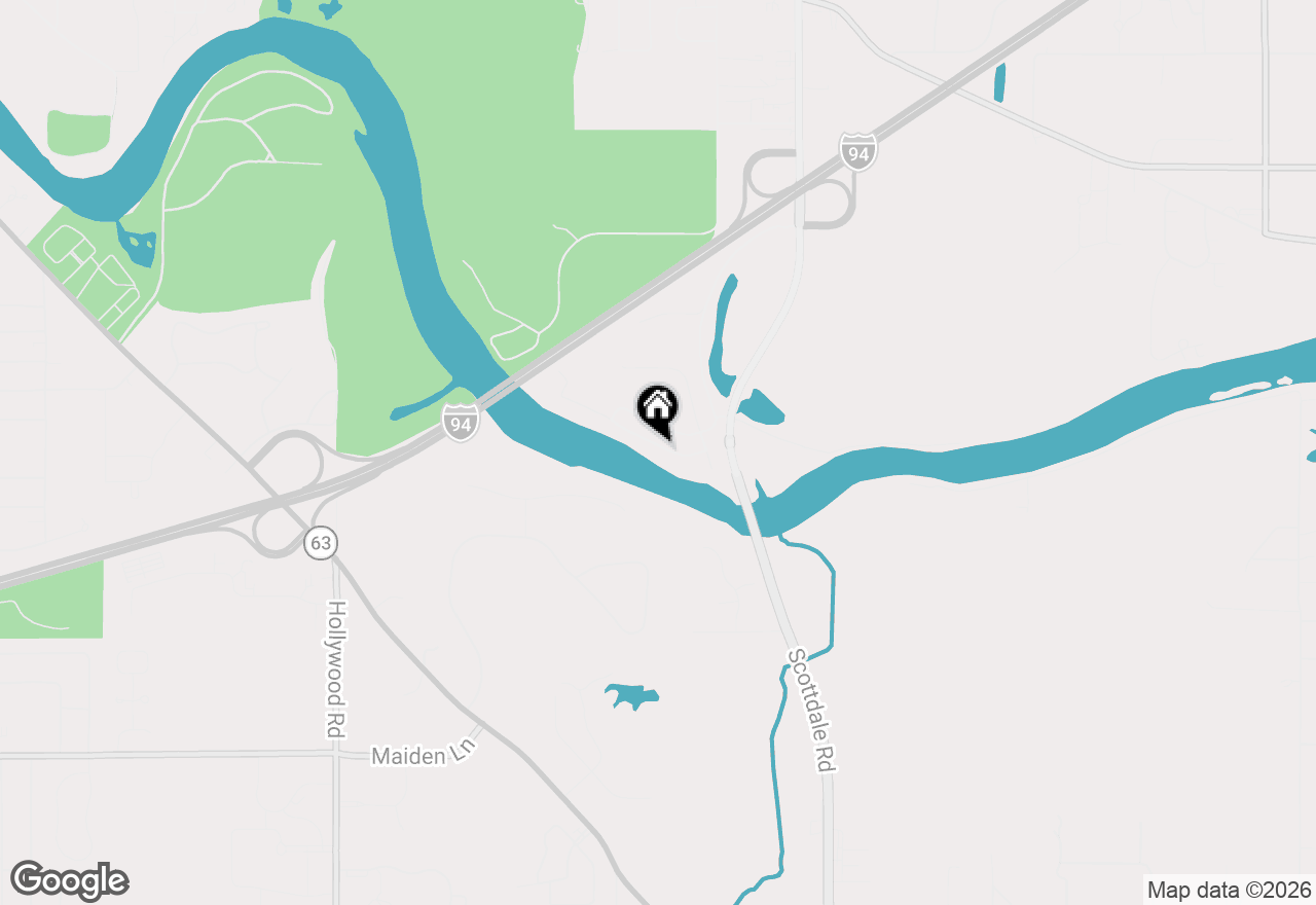 Map of 626 Swan River Drive, Benton Harbor, MI 49022