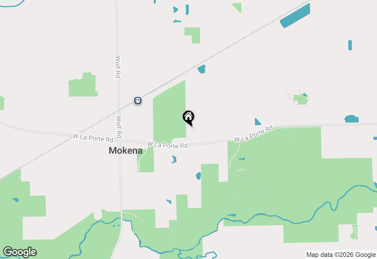 Map of 19929 S Schoolhouse Road, Mokena, IL 60448