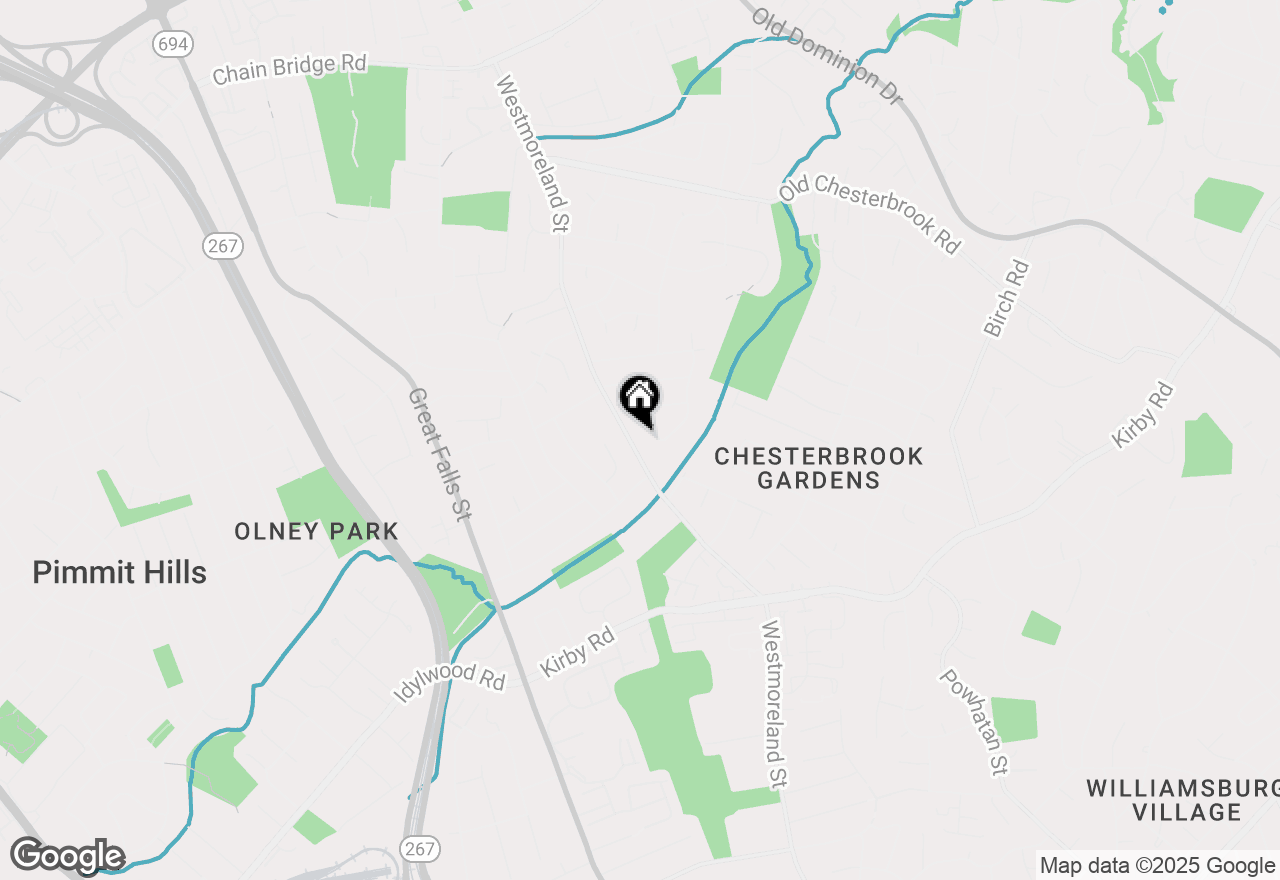 Map of 1817 Westmoreland Street, Mclean, VA 22101