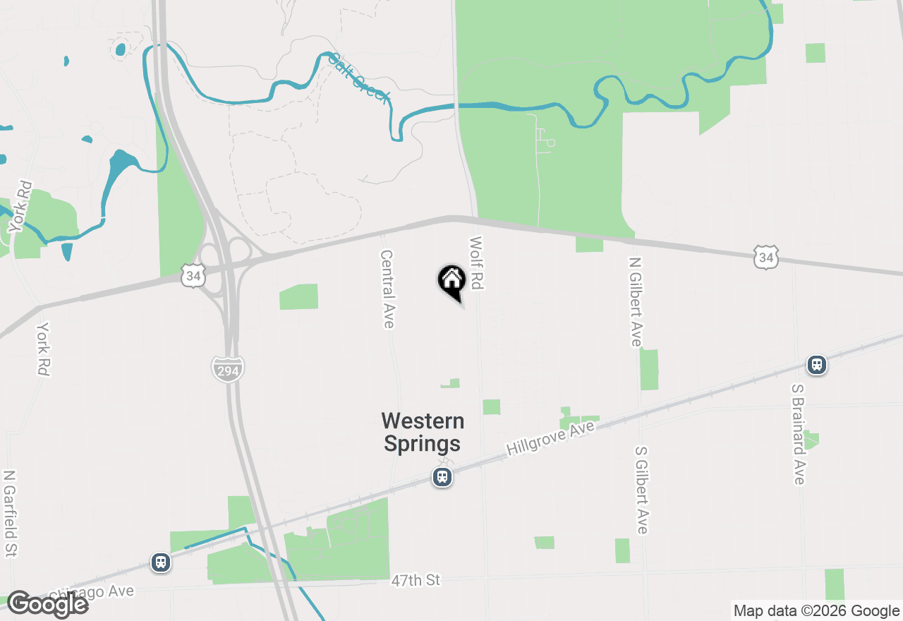 Map of 4030 Lawn Avenue, Western Springs, IL 60558