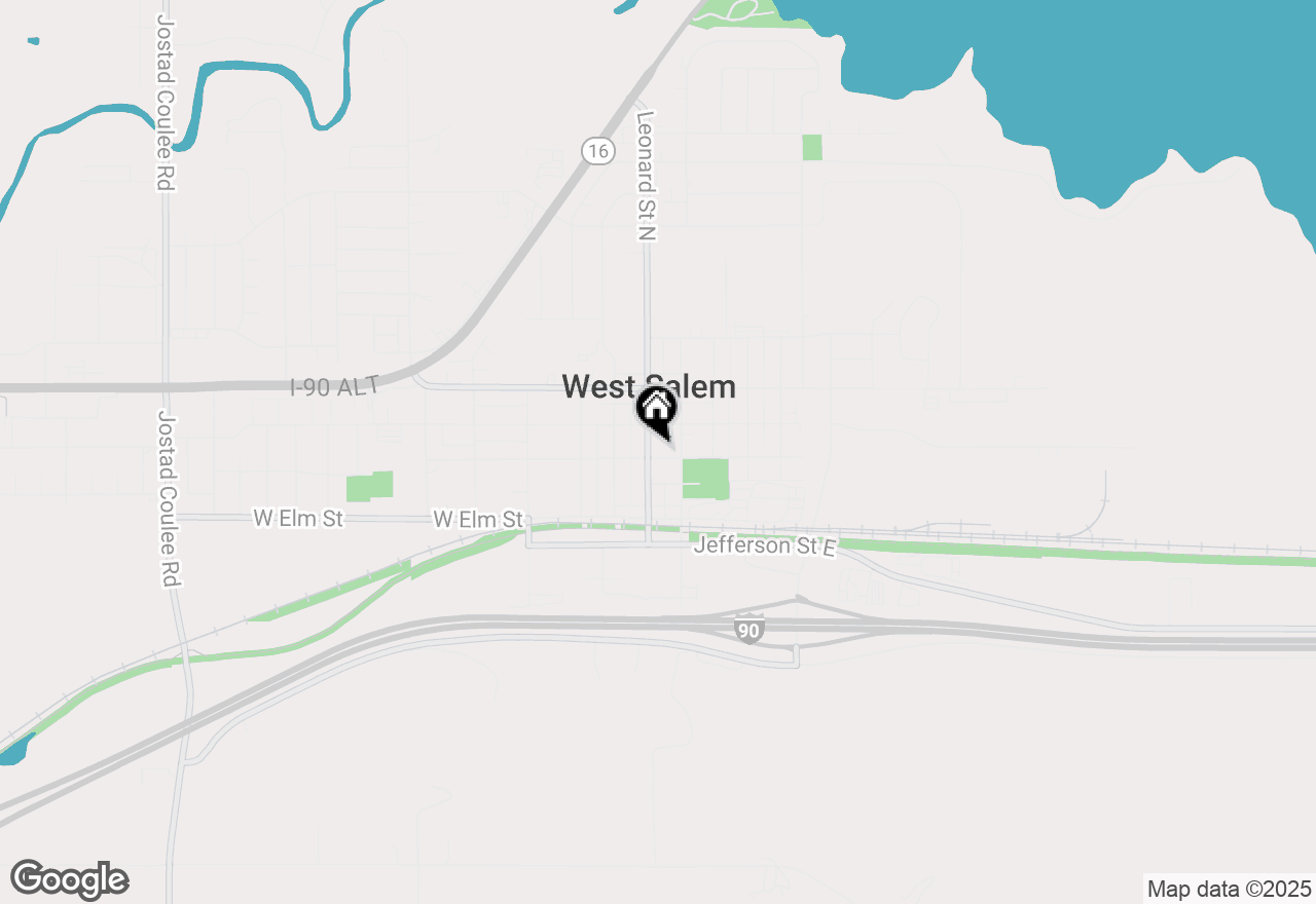 Map of 103 Leonard St N, West Salem, WI 54669