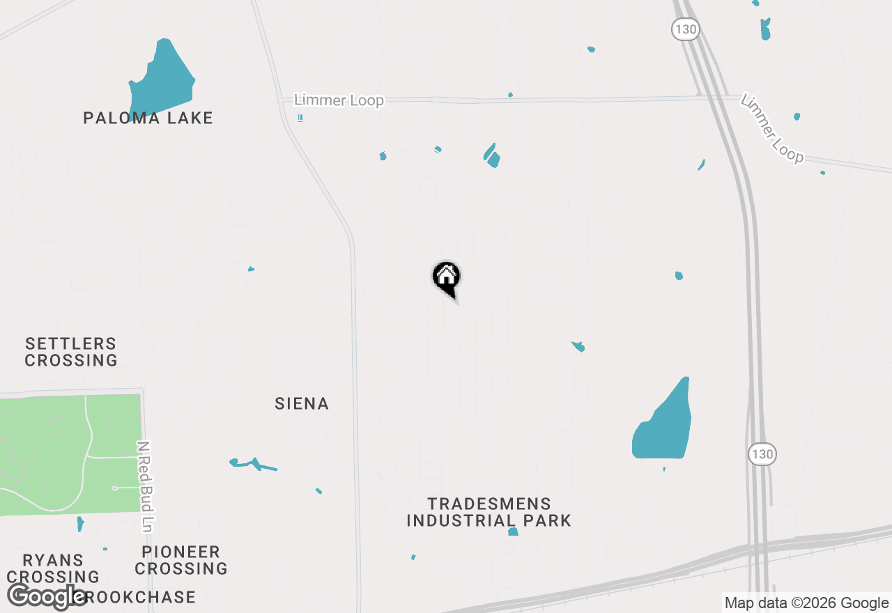 Map of 8033 Massa Dr, Round Rock, TX 78665