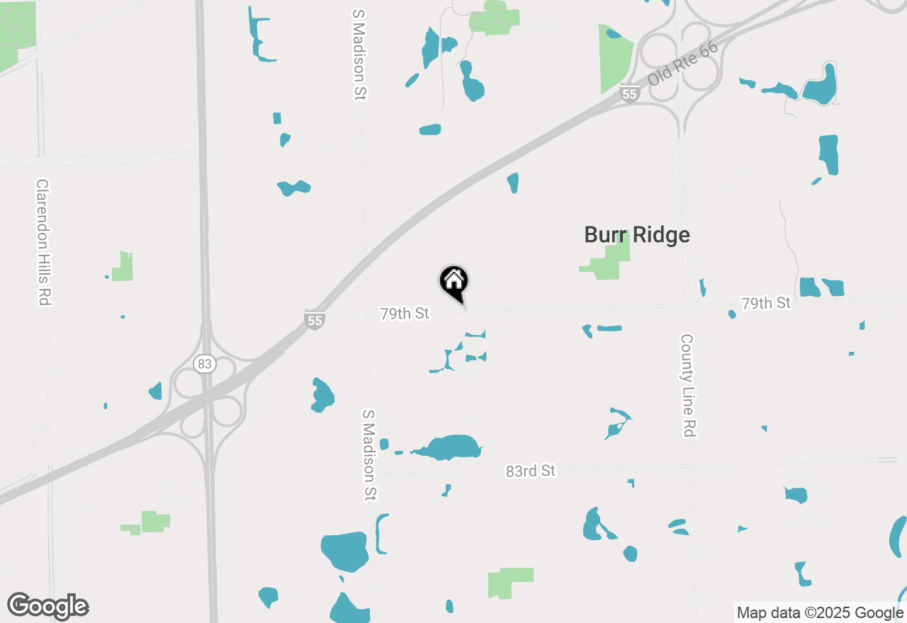 Map of 16W535 79th Street #208, Willowbrook, IL 60527