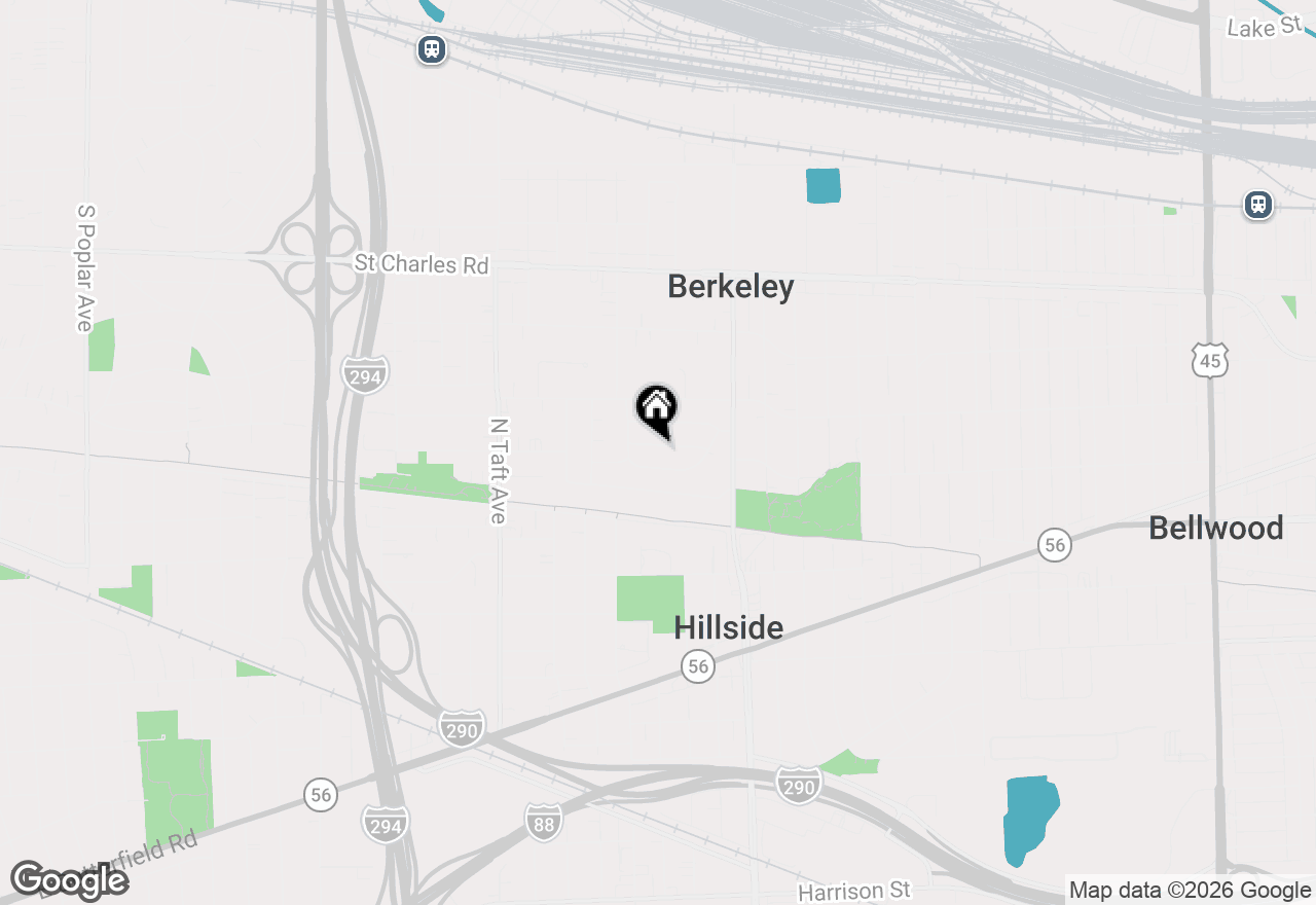 Map of 4920 Cypress Drive, Hillside, IL 60162