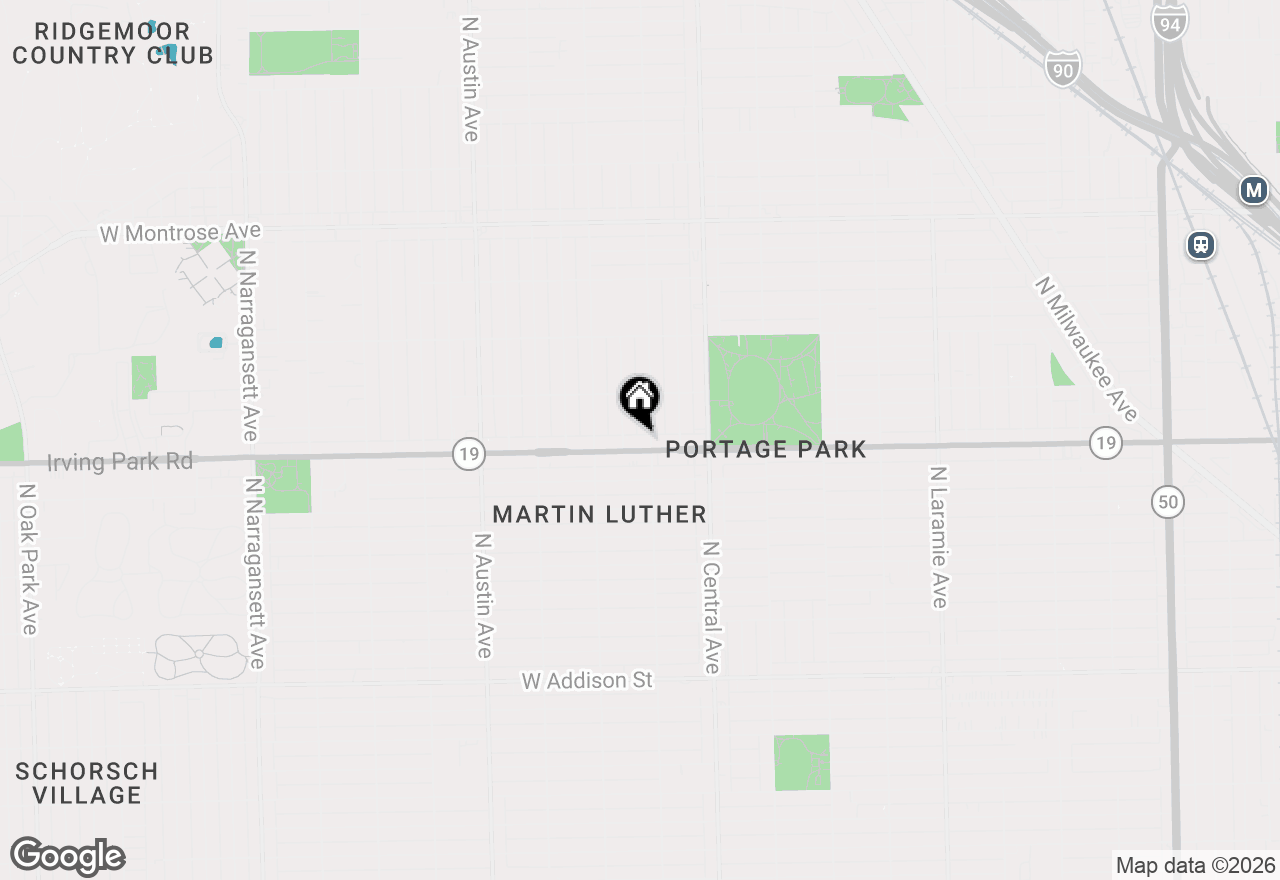 Map of 5708 W Irving Park Road, Chicago, IL 60634