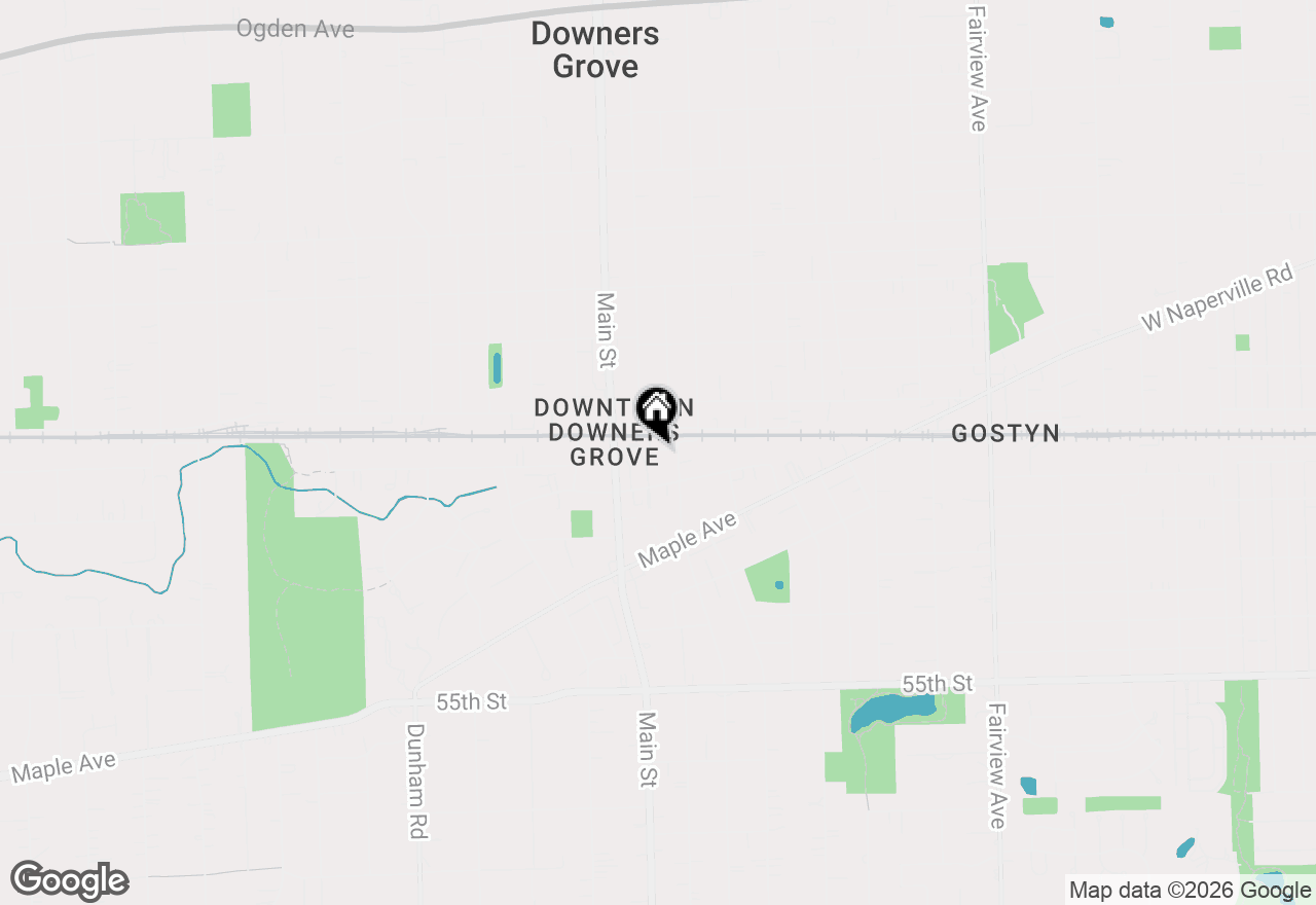 Map of 935 Burlington Avenue #210, Downers Grove, IL 60515