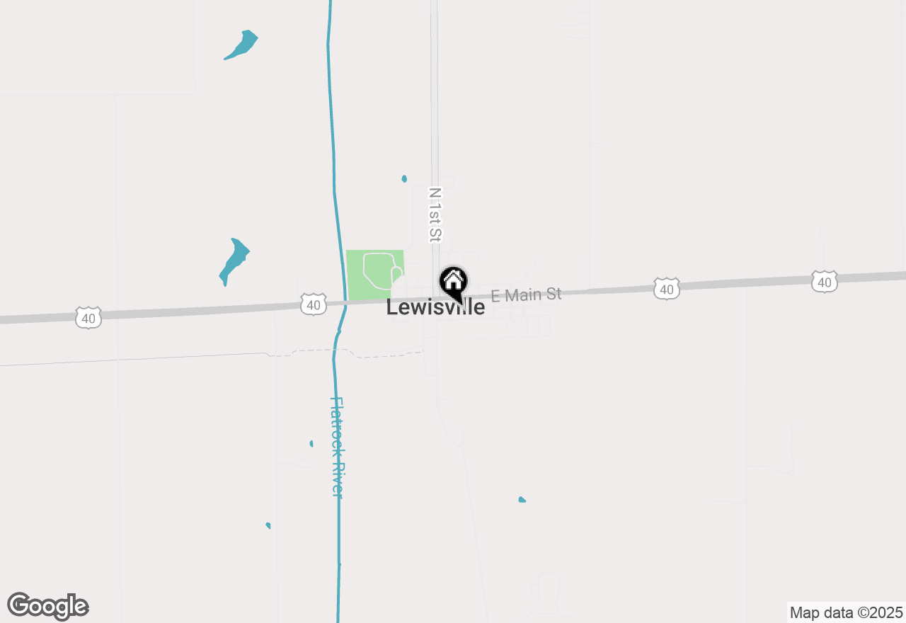 Map of 106 S 2nd Street, Lewisville, IN 47352