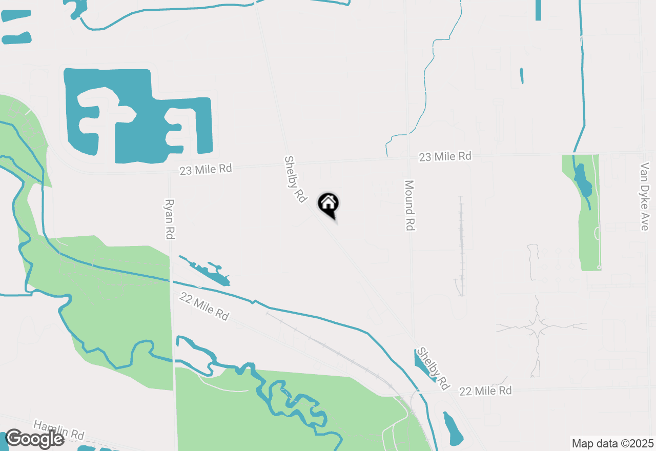 Map of 50444 Shelby Road, Shelby Twp, MI 48317
