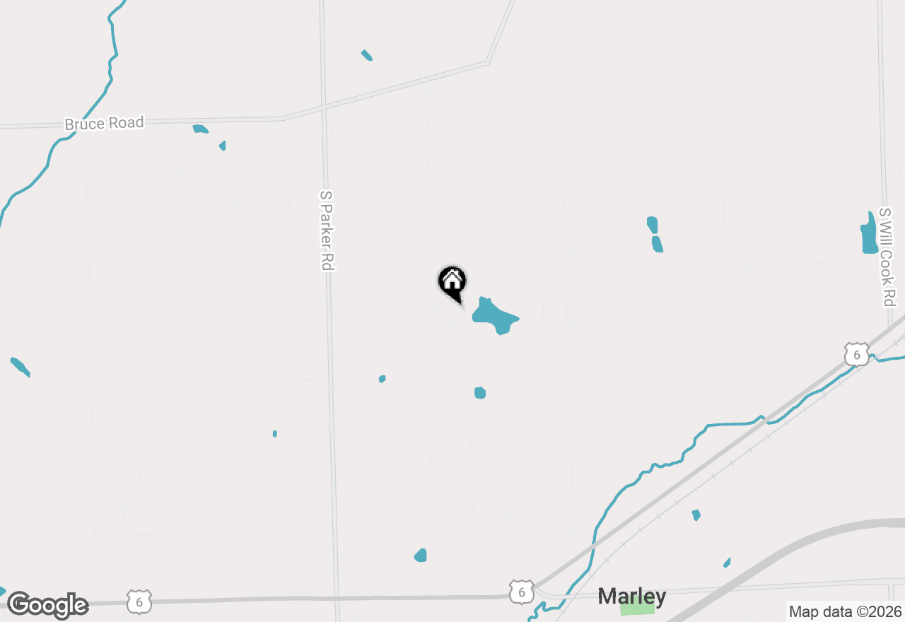 Map of 17931 S Crystal Lake Drive, Mokena, IL 60448