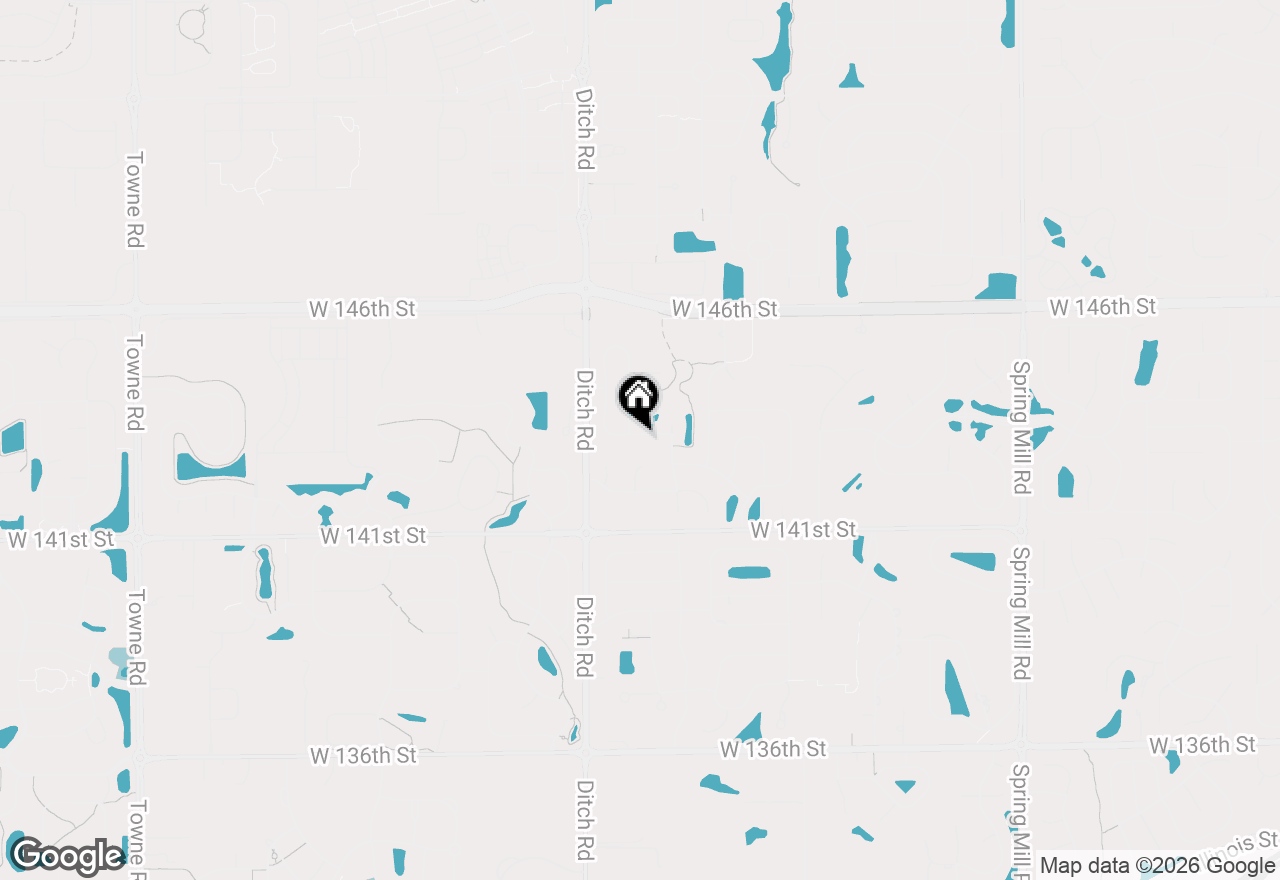 Map of 1367 Hinault Way, Carmel, IN 46032