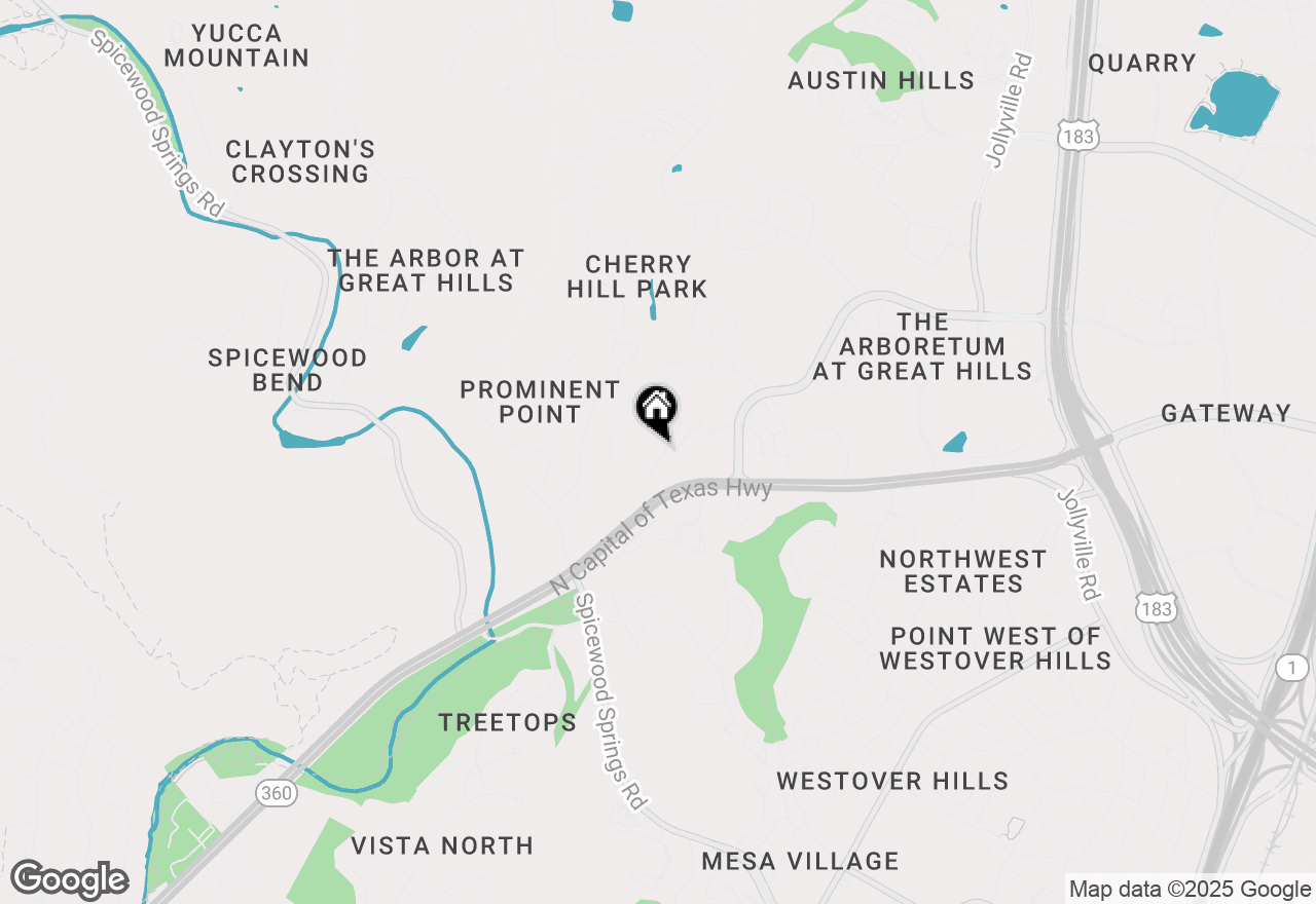 Map of 8810 Mariscal Canyon Dr, Austin, TX 78759