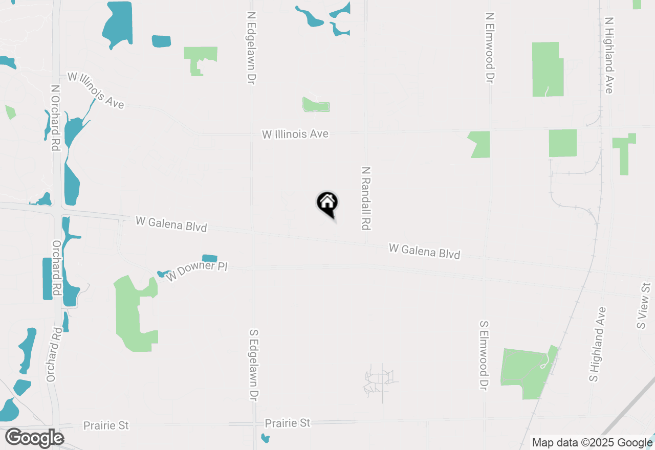 Map of 117 Buell Court, Aurora, IL 60506