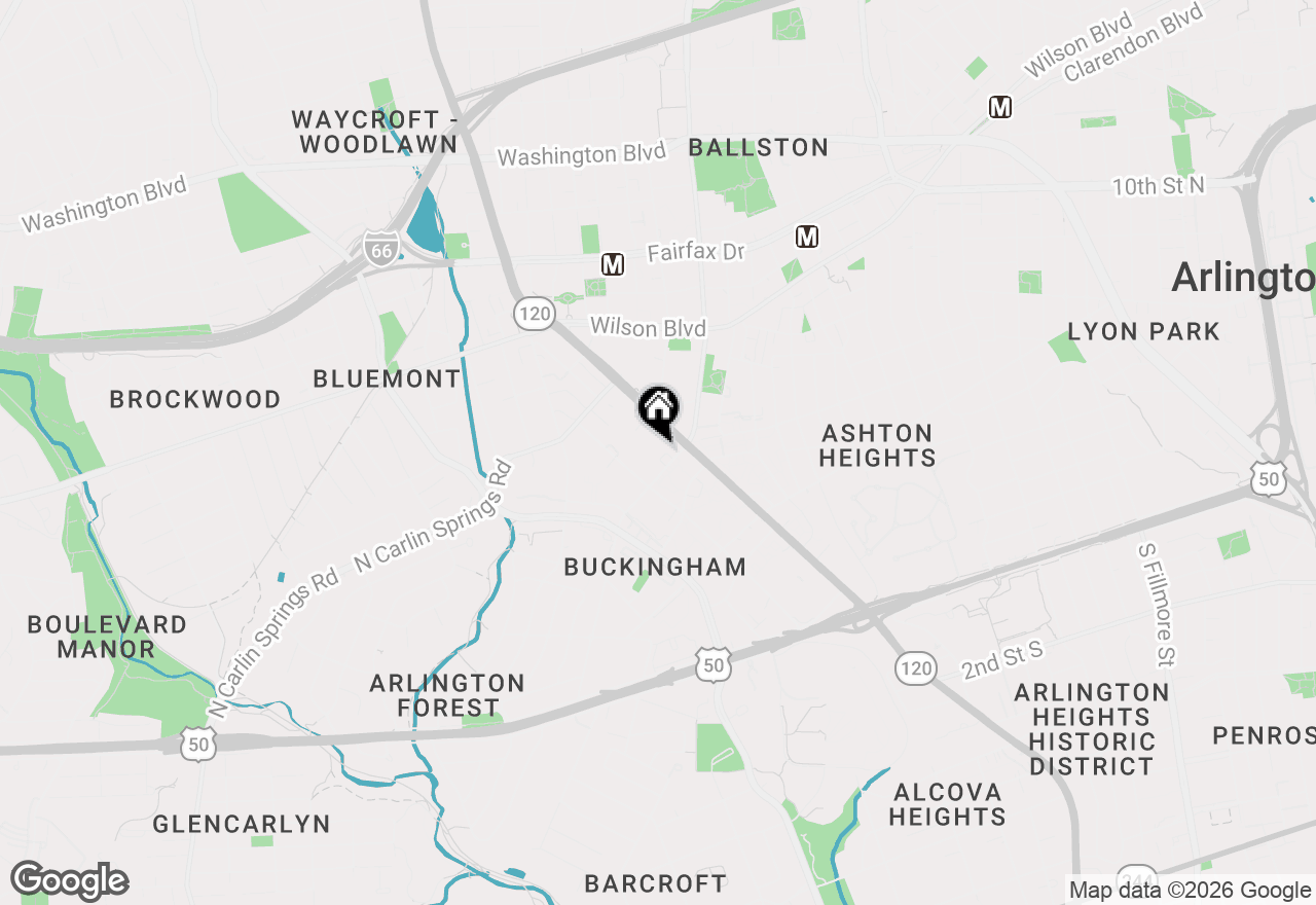 Map of 4141 Henderson Road #910, Arlington, VA 22203