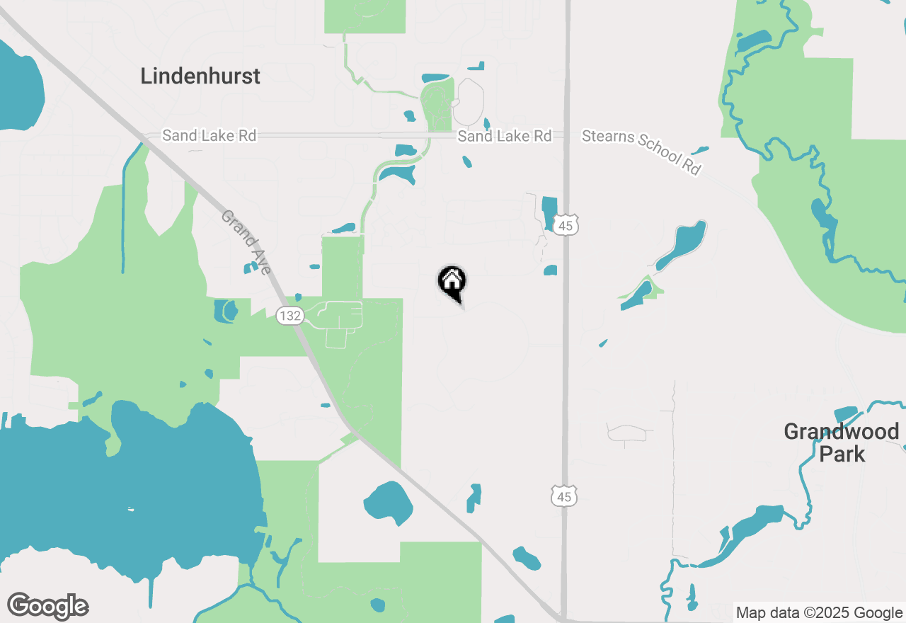 Map of 2824 Briargate Drive, Lindenhurst, IL 60046