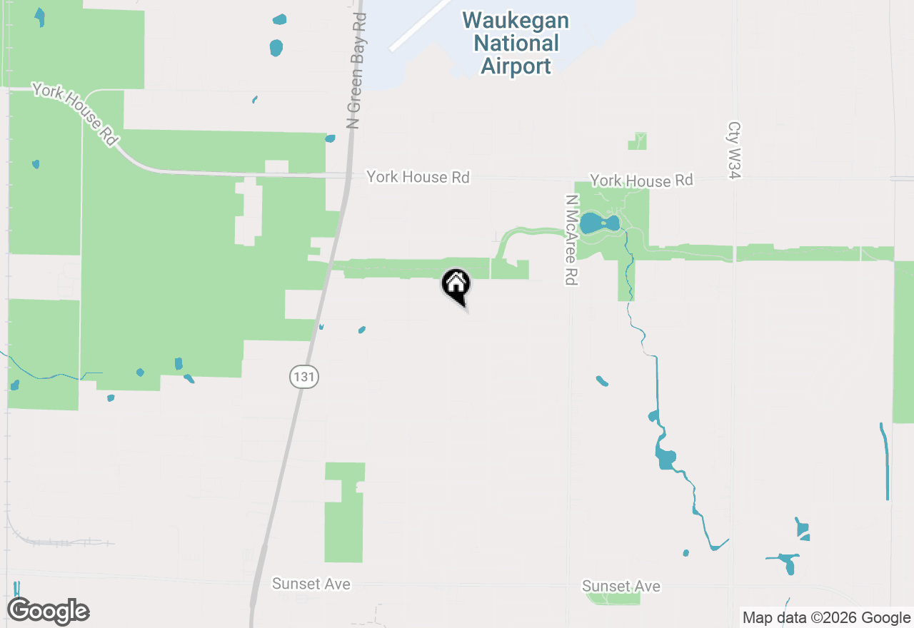 Map of 12350 W Graves Avenue, Beach Park, IL 60087
