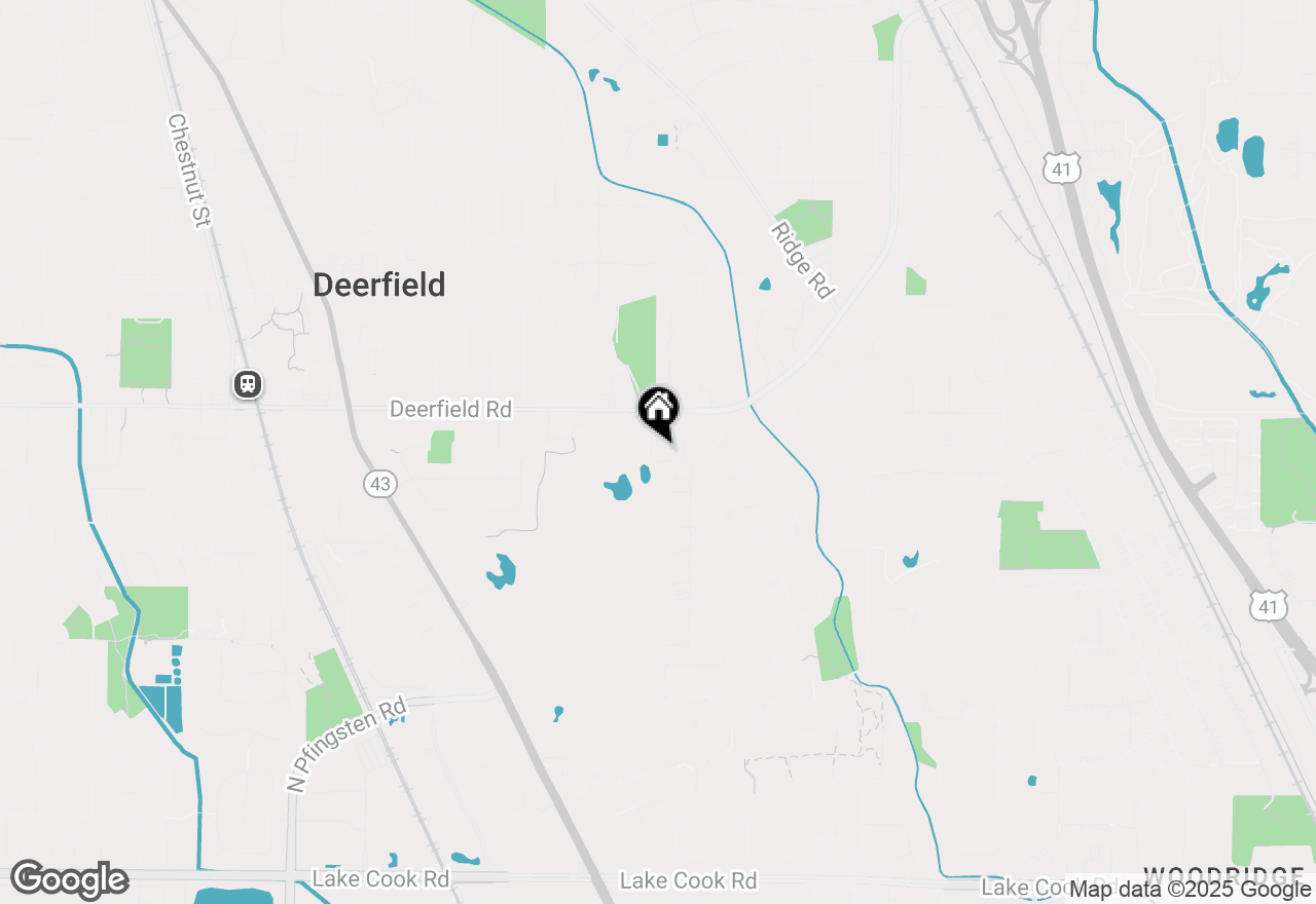 Map of 707 Brierhill Road, Deerfield, IL 60015