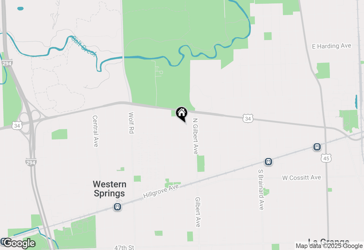 Map of 3927 Linden Avenue, Western Springs, IL 60558