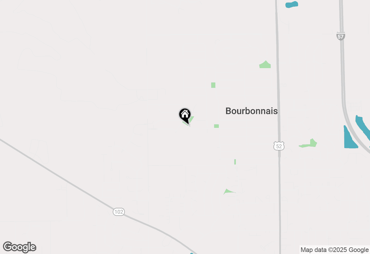 Map of 1135 Eagle Circle, Bourbonnais, IL 60914