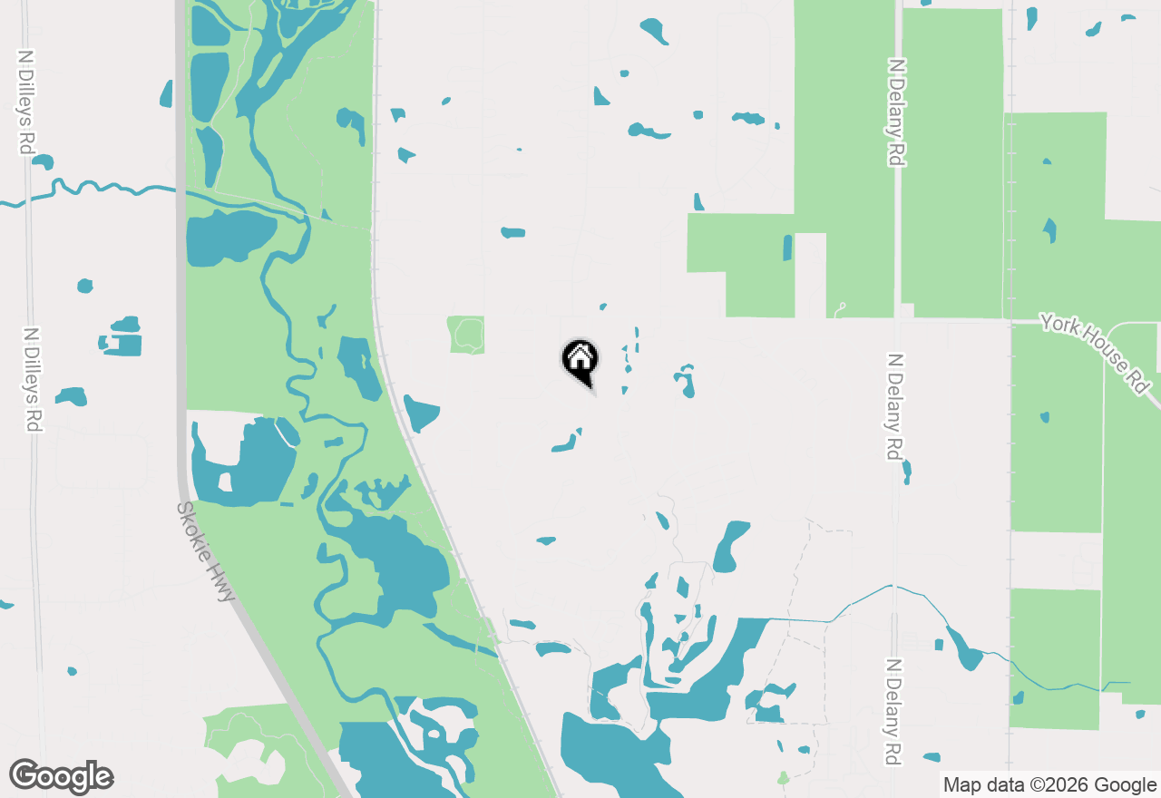 Map of 3230 Cashmore Road, Waukegan, IL 60087
