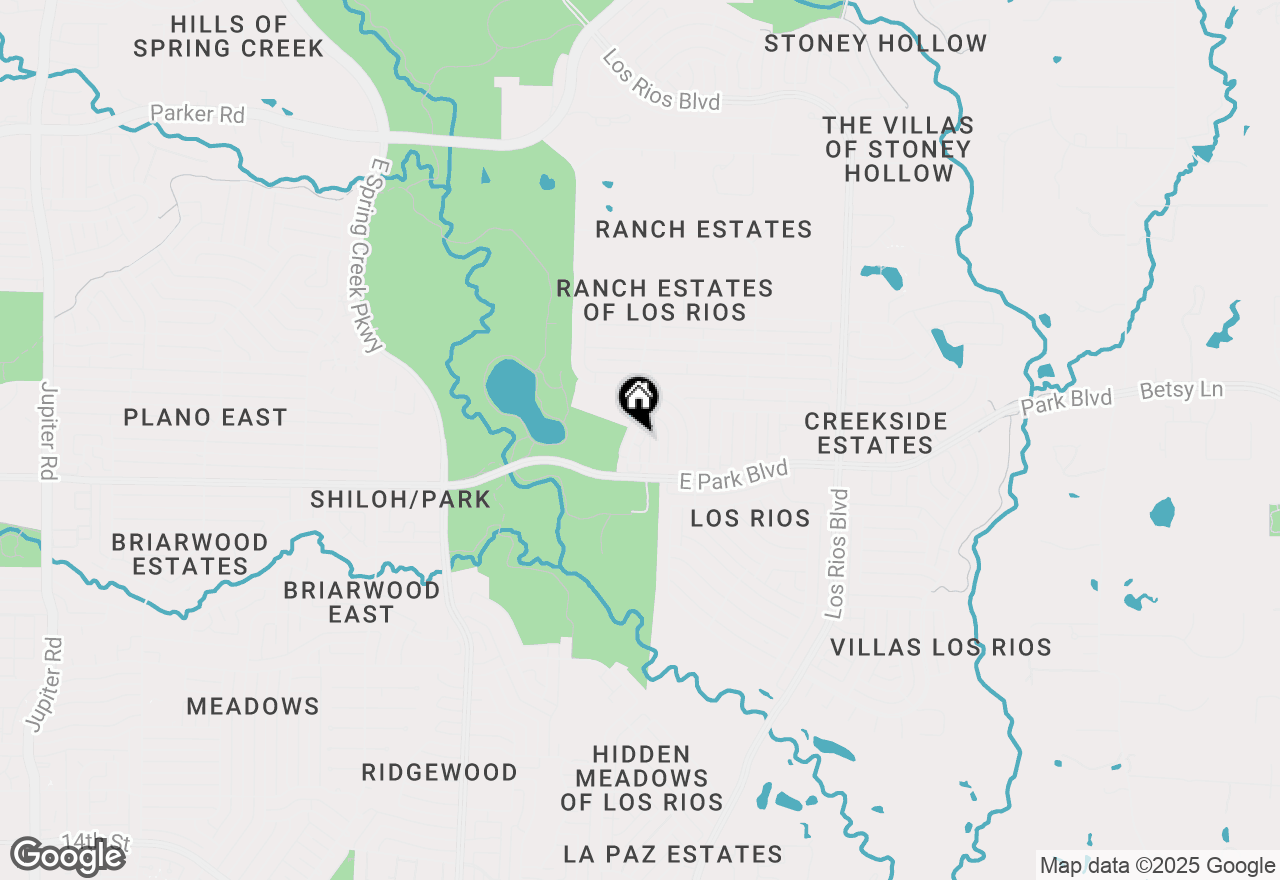 Map of 2320 Shinnery Oak Drive, Plano, TX 75074