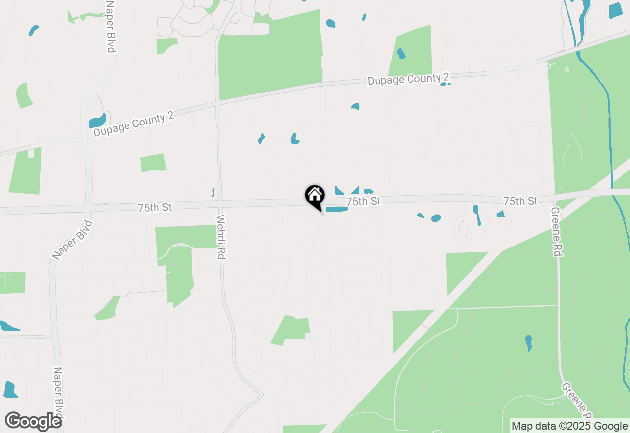 Map of 1604 Estate Circle, Naperville, IL 60565