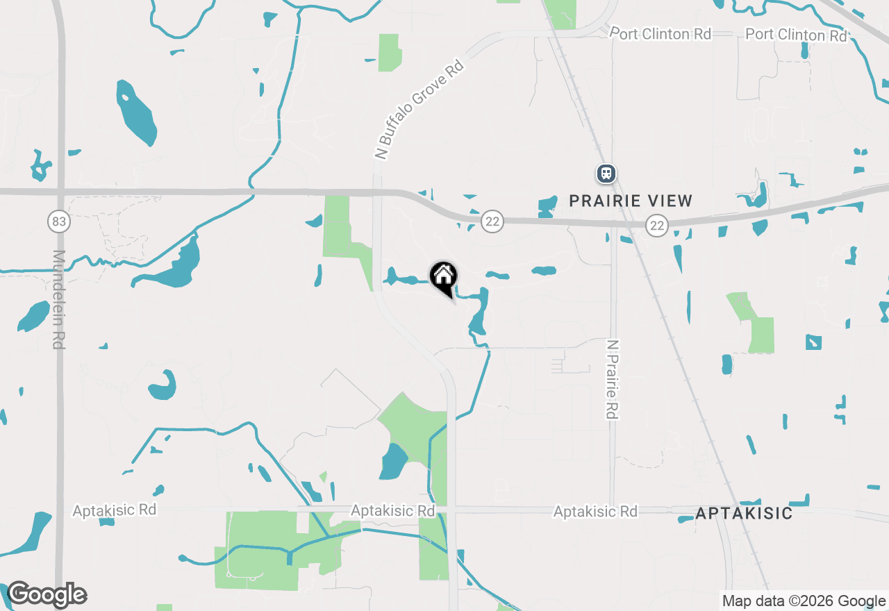 Map of (Address confidential), Buffalo Grove, Illinois 60089
