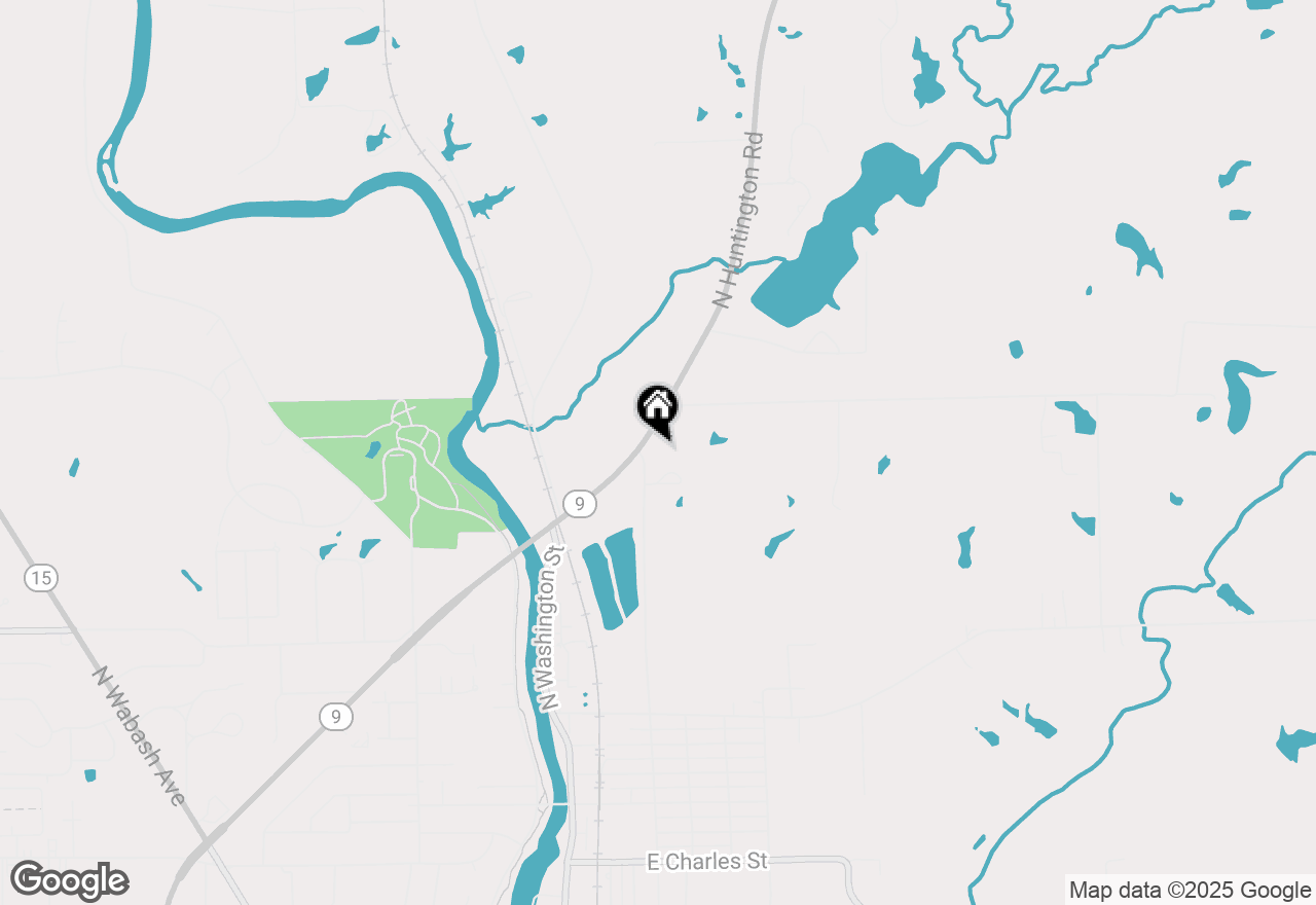 Map of 2210 N Huntington Road, Marion, IN 46952