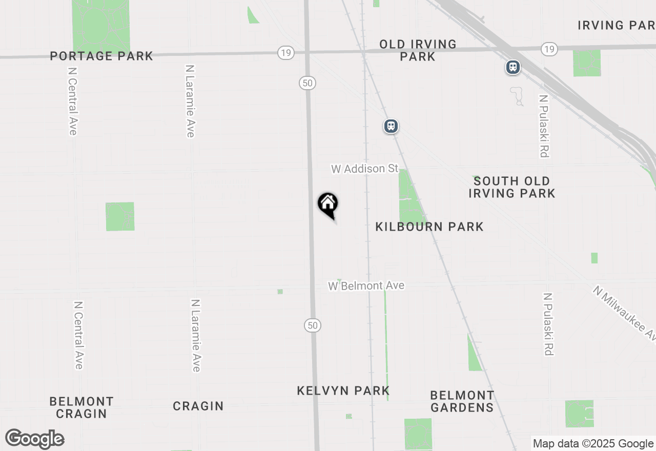 Map of 4744 W Roscoe Street #2, Chicago, IL 60641