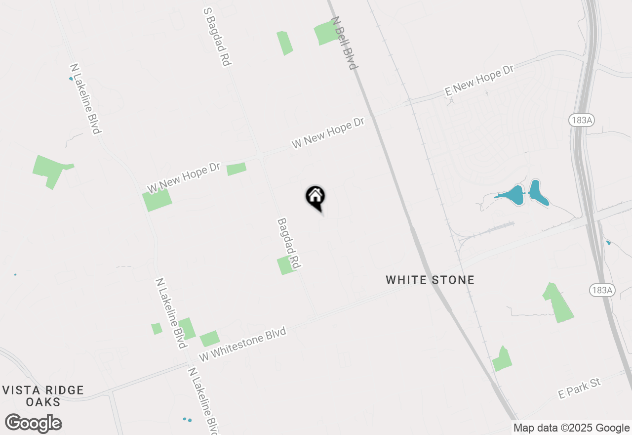 Map of 515 Sabina Dr, Cedar Park, TX 78613