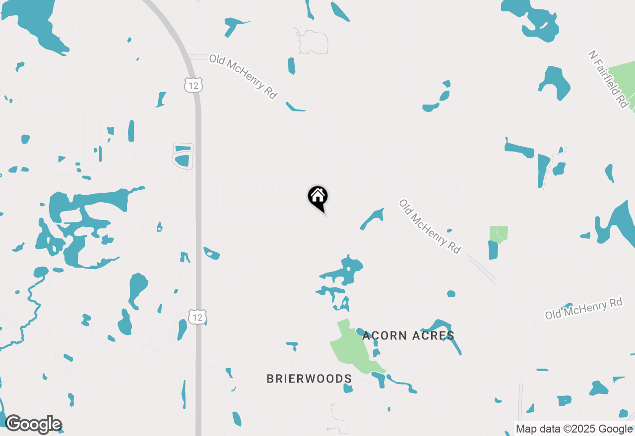 Map of 17 Arrowwood Drive, Hawthorn Woods, IL 60047