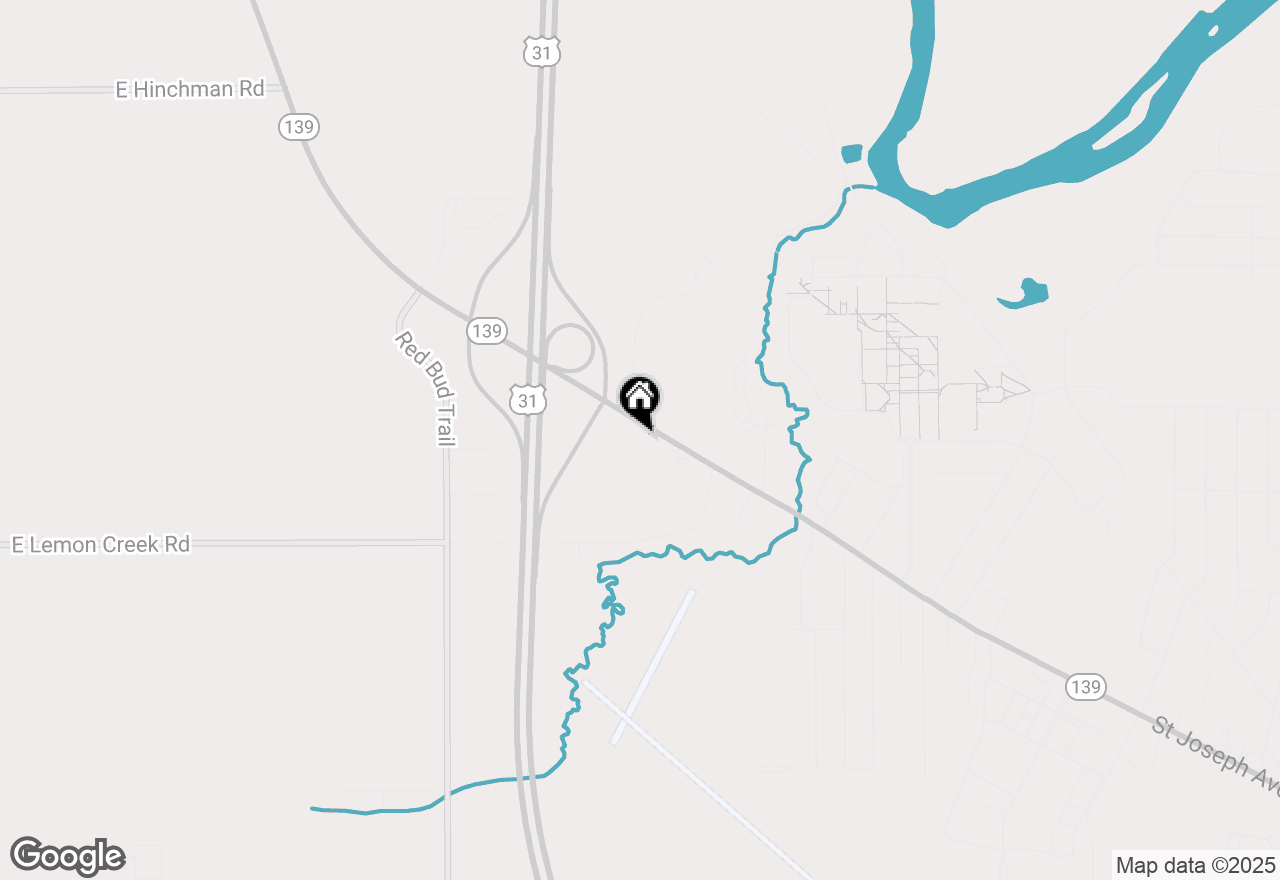 Map of VL Us-31, Berrien Springs, MI 49103