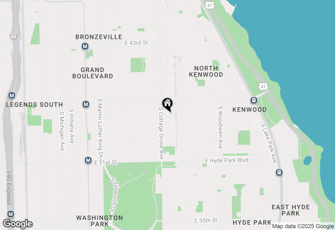 Map of 824 E 48th Street, Chicago, IL 60615