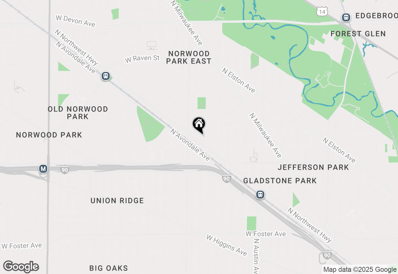 Map of 5729 N Mulligan Avenue #GARDEN, Chicago, IL 60646