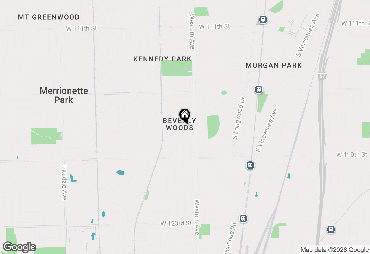 Map of 11706 S Artesian Avenue, Chicago, IL 60655