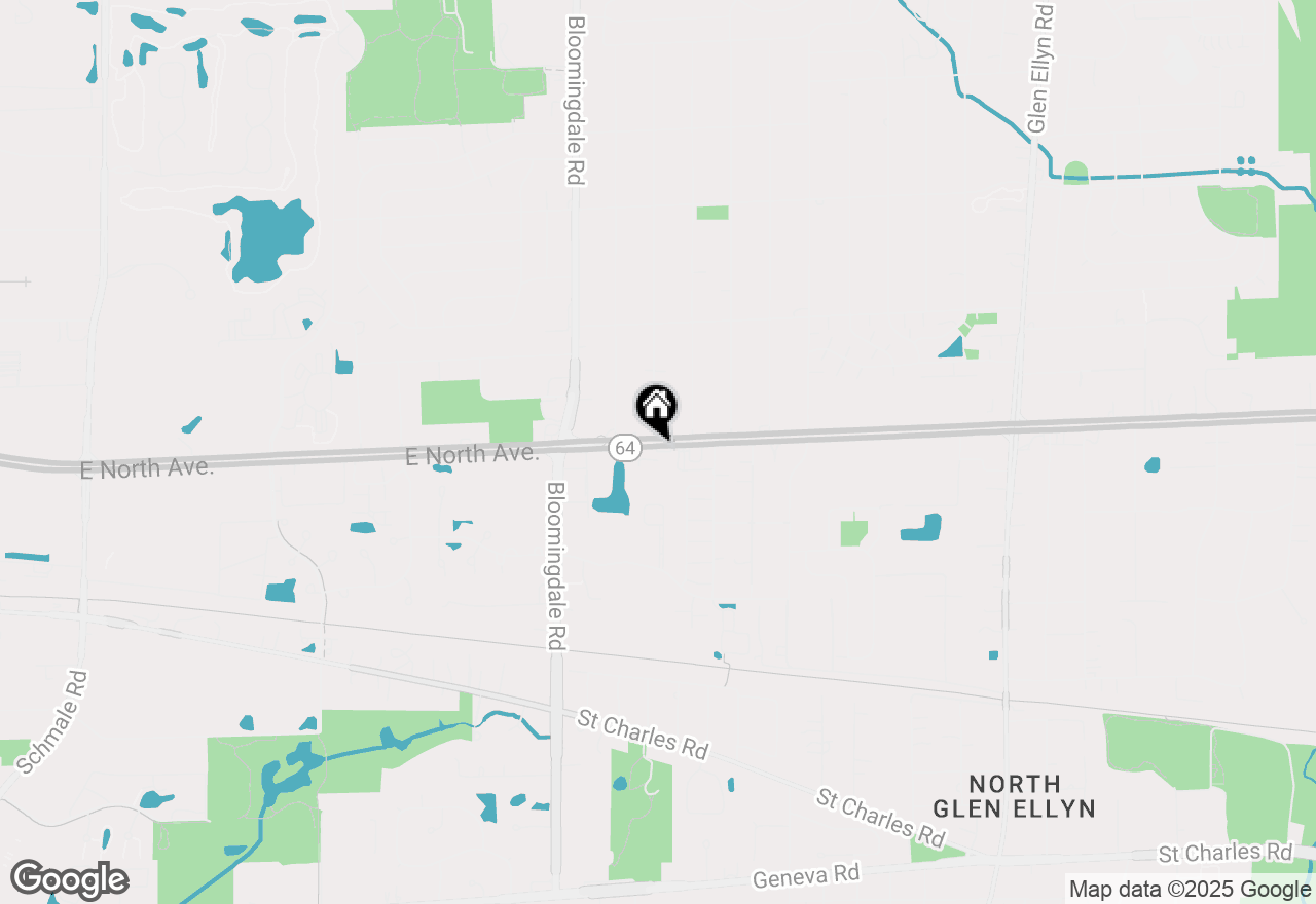 Map of 271 E North Avenue, Glendale Heights, IL 60139