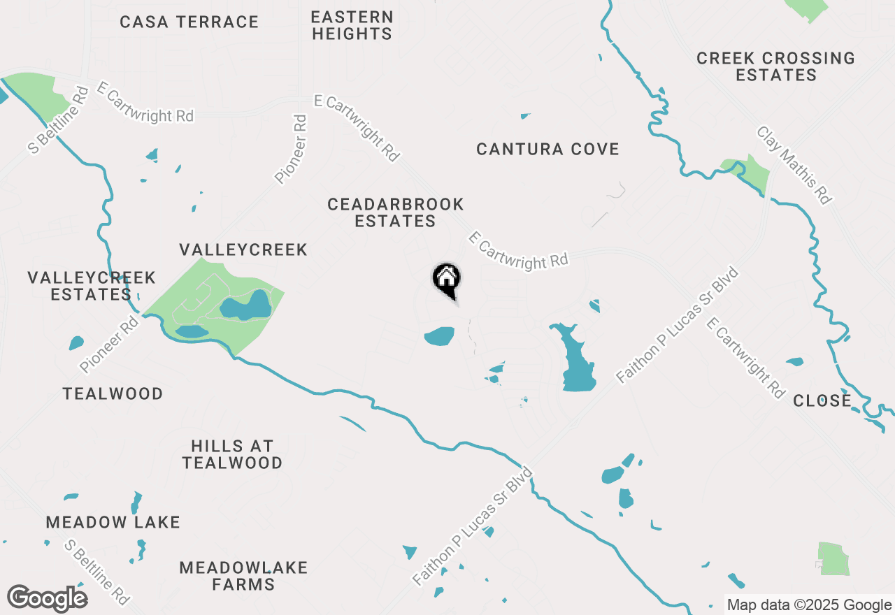 Map of 1917 Harmony Pine Way, Mesquite, TX 75181