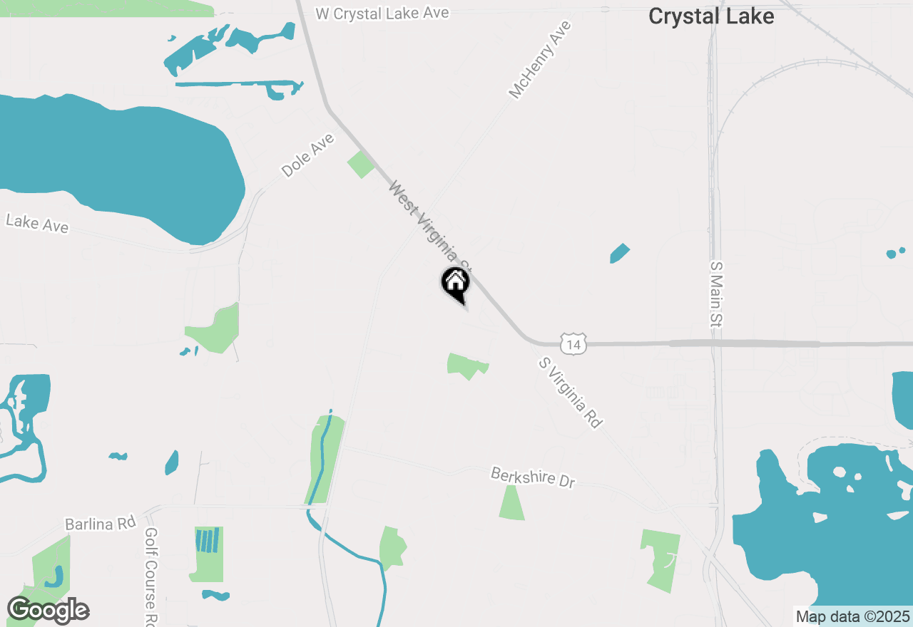 Map of 490 Nw Coventry Lane #201, Crystal Lake, IL 60014