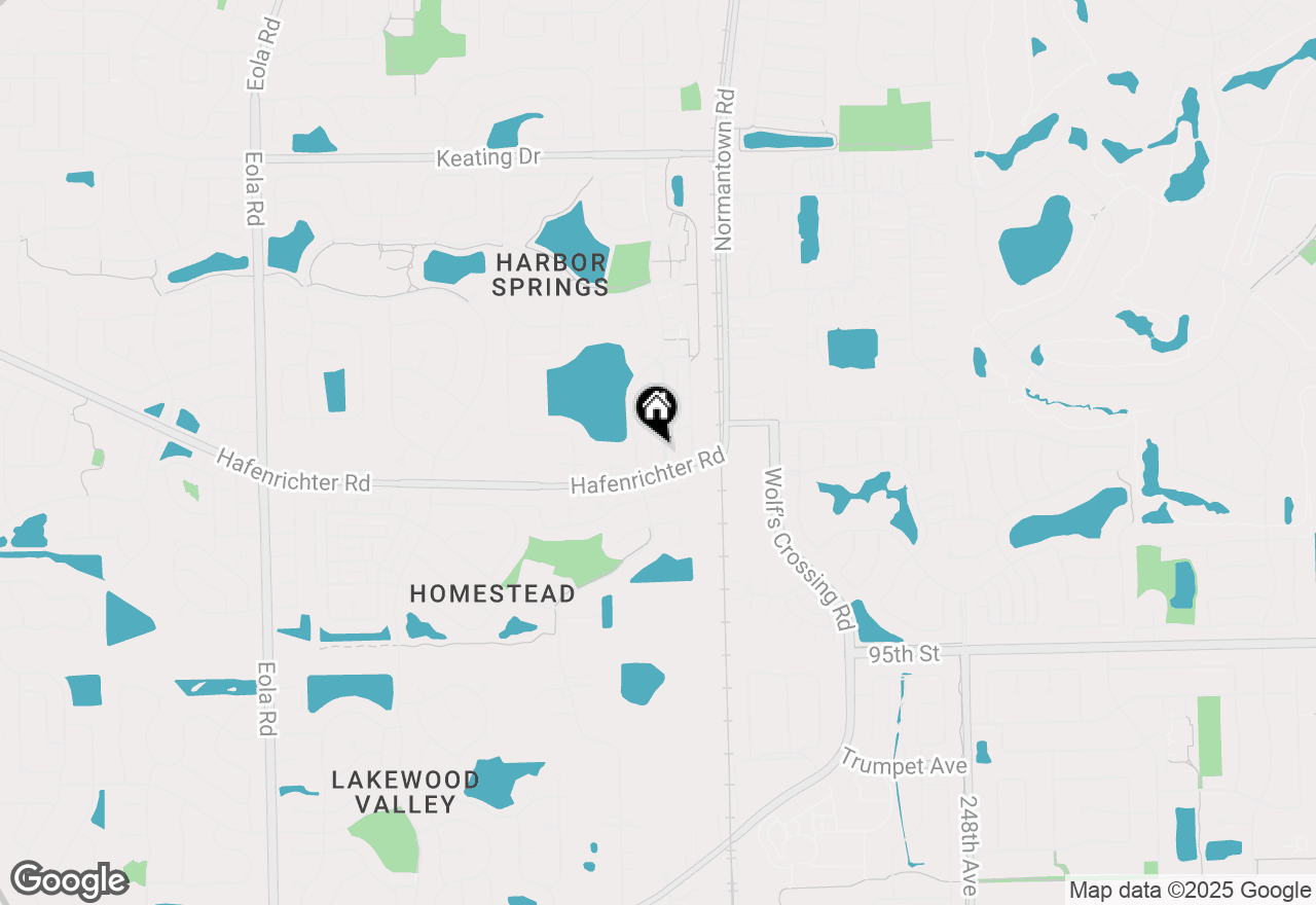 Map of 2155 Grayhawk Drive, Aurora, IL 60503